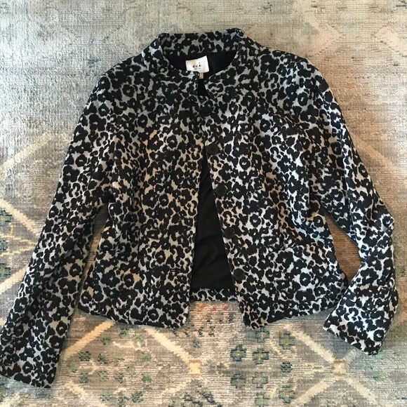snow leopard blazer